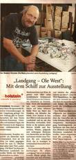2011-Pinneberg Ausstellung Landgang Wedel-Schulauer Tageblatt 16 7 2011